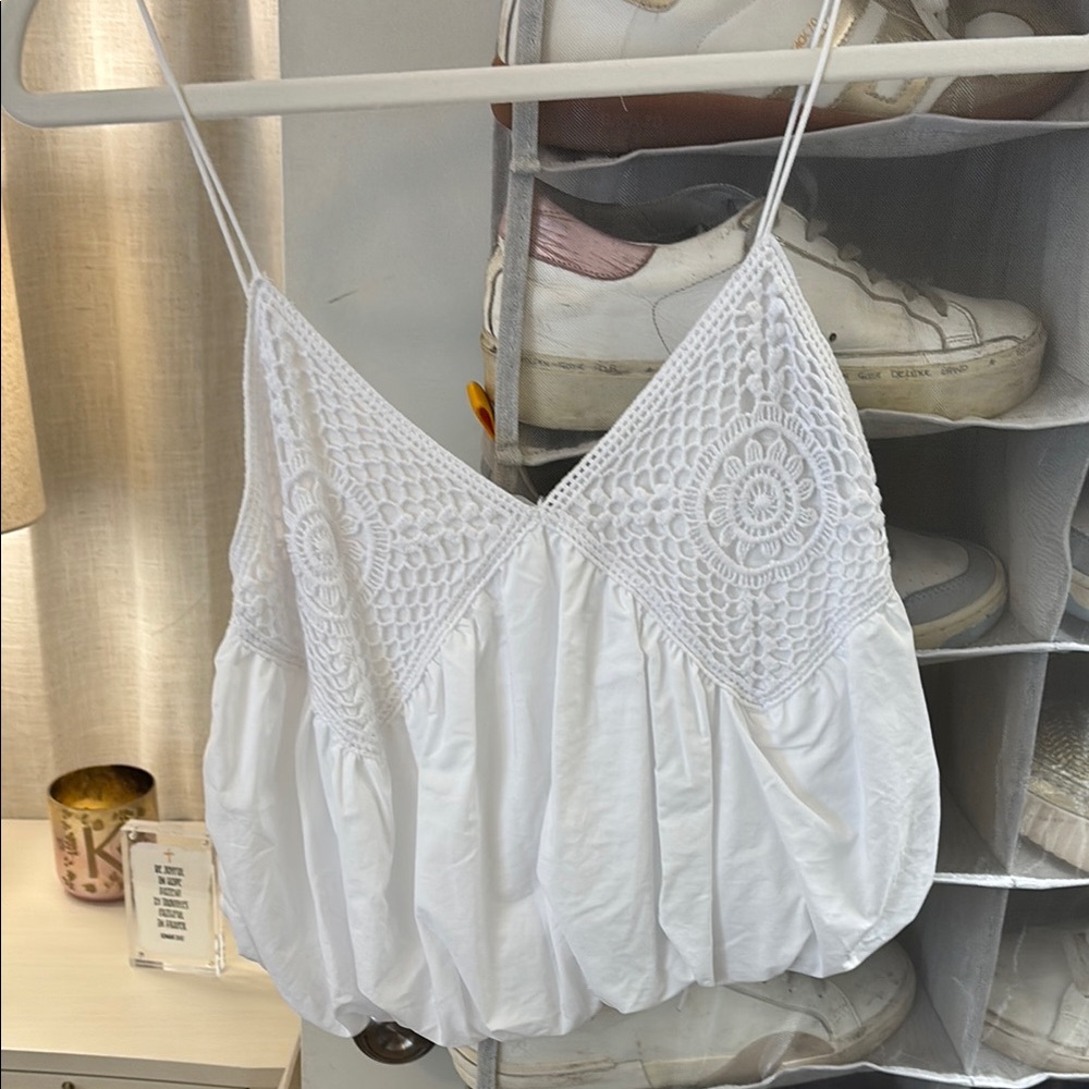 Zara White Top